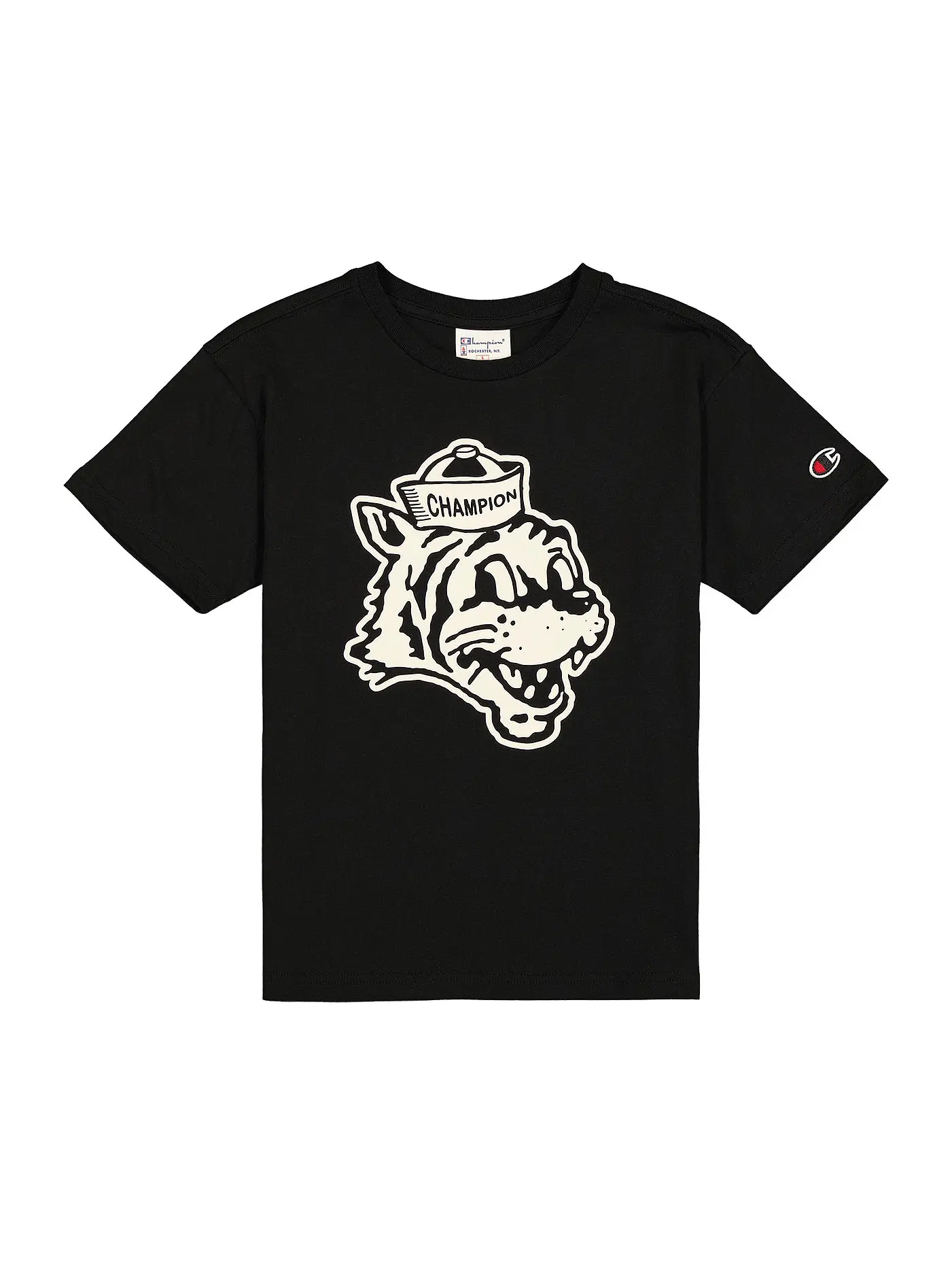 CHAMPION | Jungen T-Shirt | schwarz